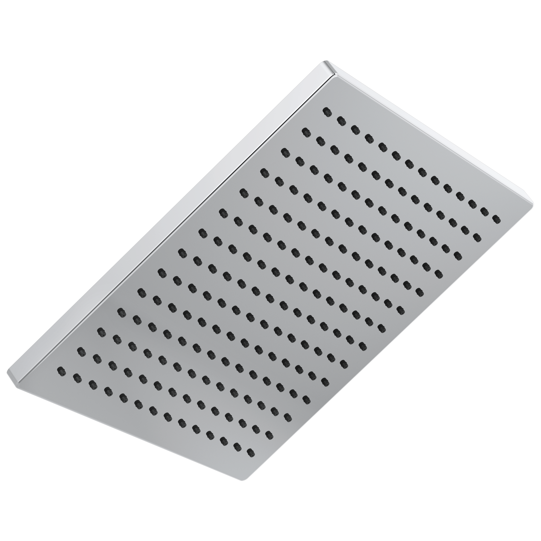Single-Setting Metal Raincan Shower Head