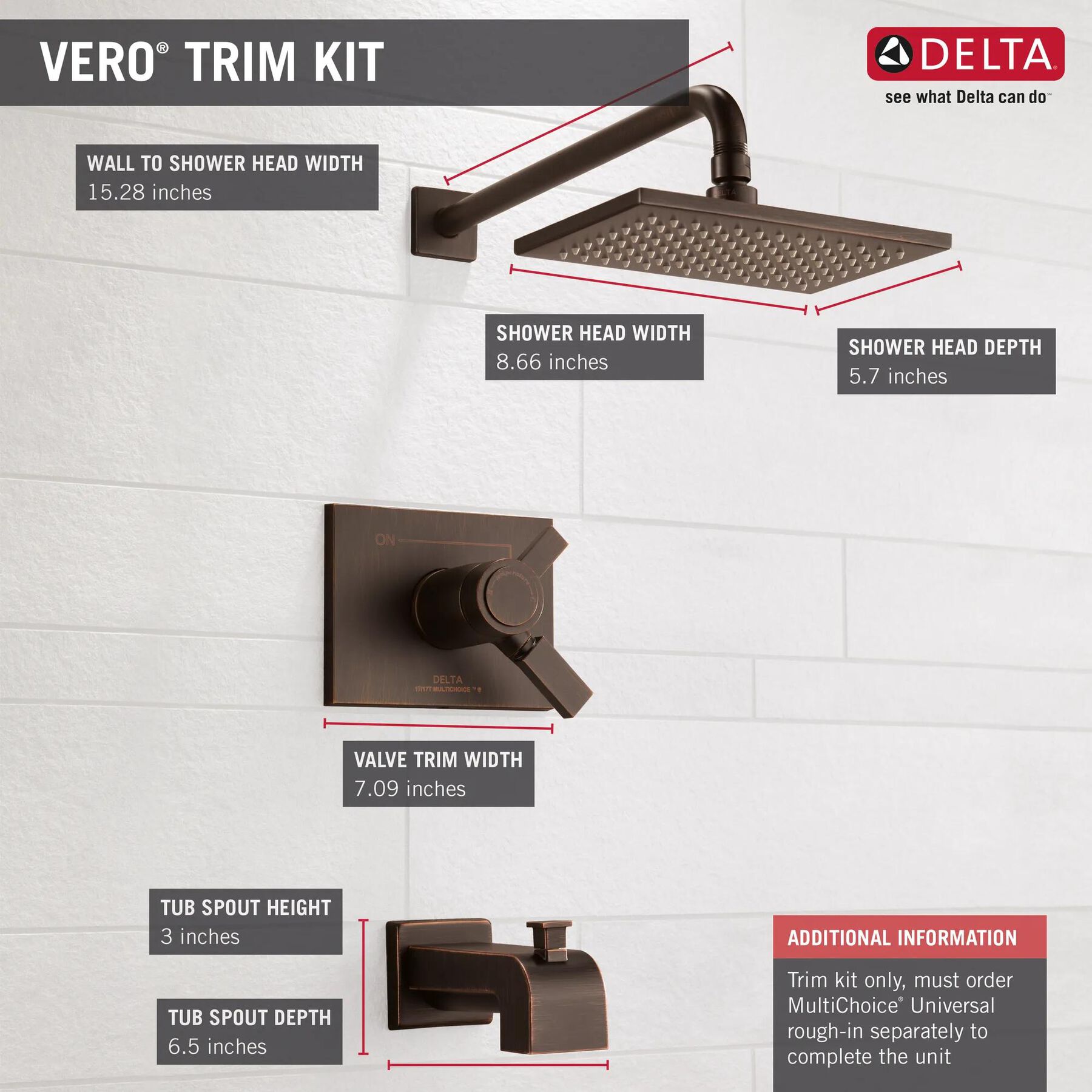 TempAssure&reg; 17T Series Tub & Shower Trim