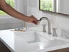 Two Handle Widespread Pull Down Bathroom Faucet
