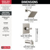Monitor 14 Series Tub & Shower Trim (Recertified)