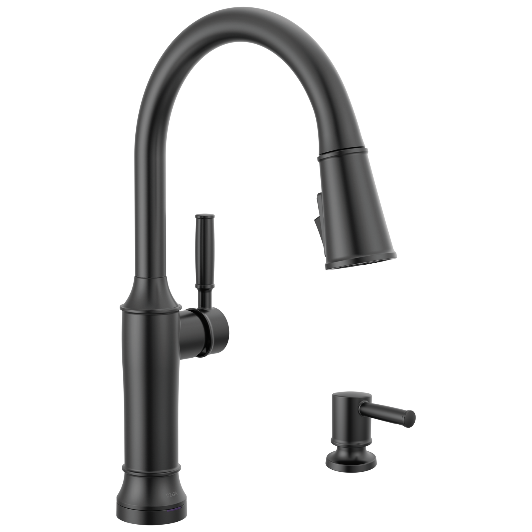 Pull-Down Kitchen Single Handle with Soap Dispenser Bundle