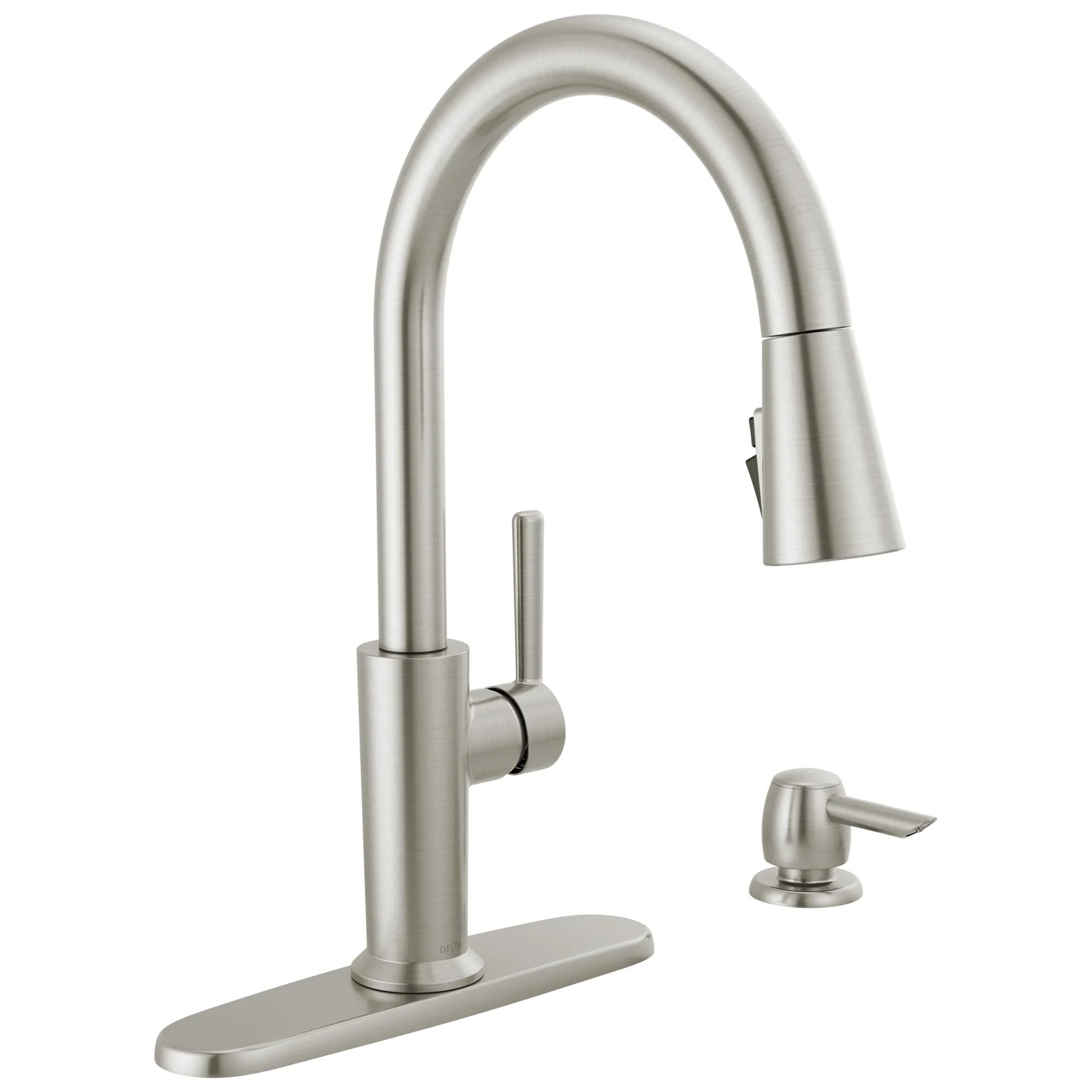 Pull-Down Kitchen Faucet w/Soap (Recertified)