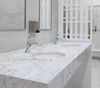 ADA Lever Metering Faucet with Mixing Tee