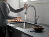 Single Handle Pull Down Kitchen Faucet with Touch<sub>2</sub>O Technology (Recertified)