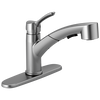 Single Handle Tract-Pack Pull-Out Kitchen Faucet