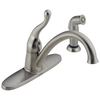 Single Handle Kitchen Faucet with Spray