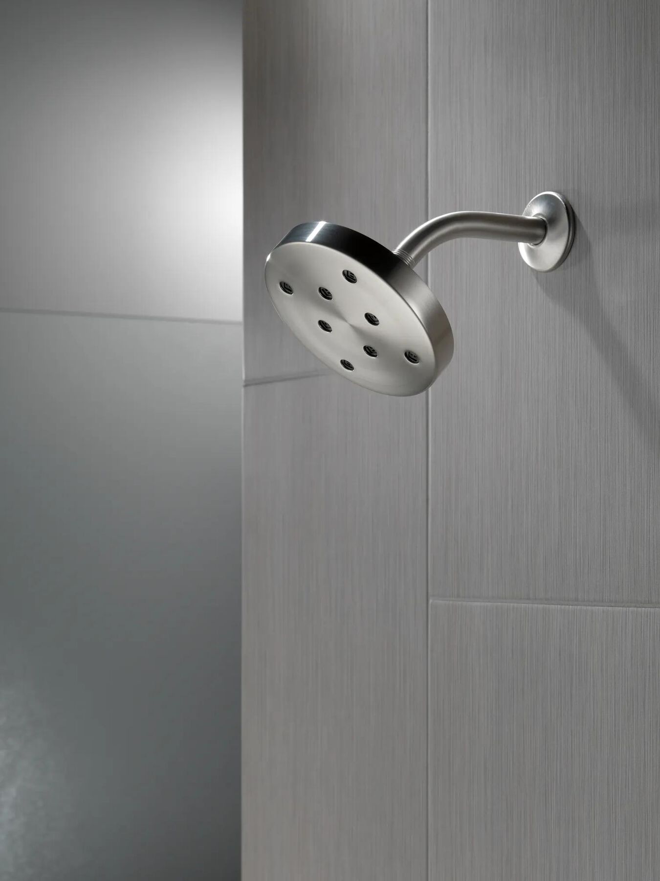 H<sub>2</sub>Okinetic&reg; Single-Setting Metal Raincan Shower Head