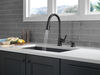 Single Handle Pull-Down Kitchen Faucet with Soap Dispenser and ShieldSpray&reg; Technology
