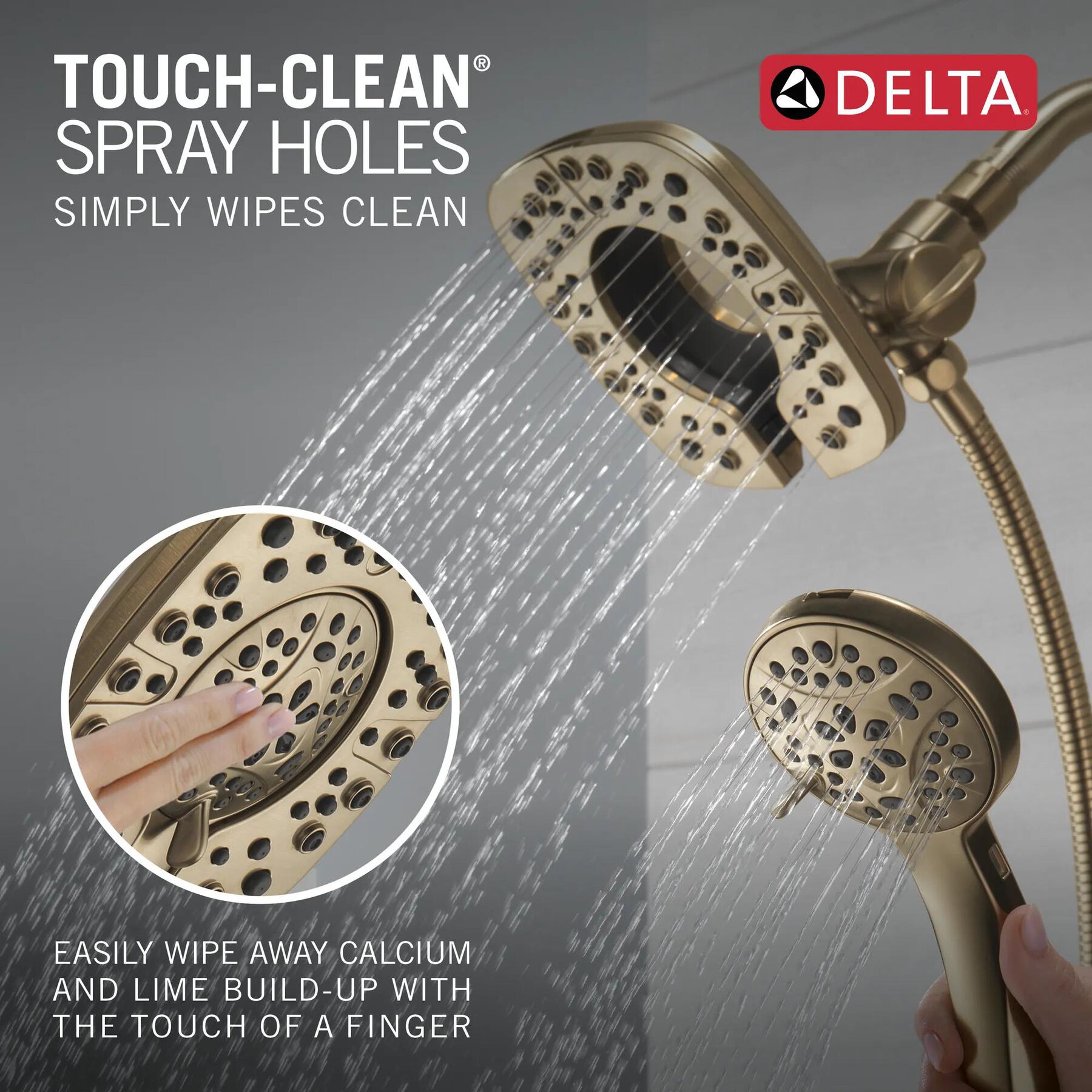 Monitor&reg; 17 Series Shower Trim with In2ition&reg; Two-in-One Shower