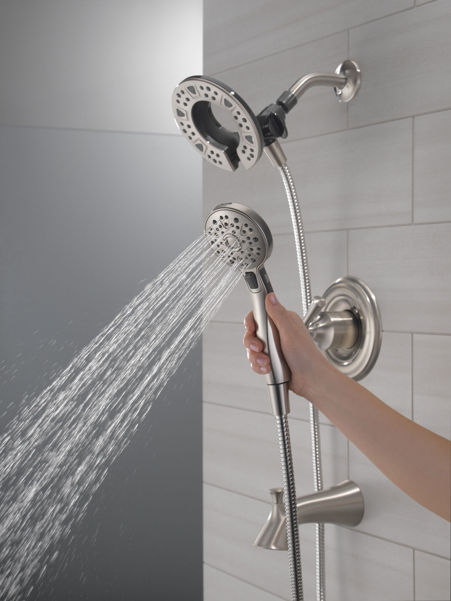 Monitor® 14 Series Tub and Shower with WaterSense In2ition® Two-in