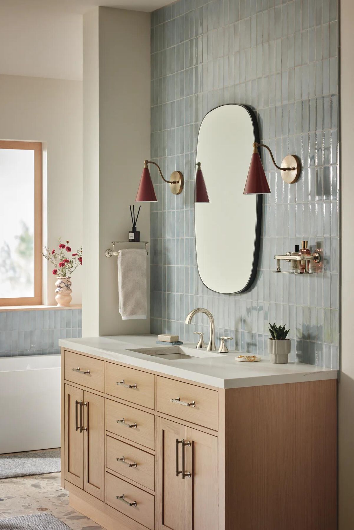 Two Handle Widespread Bathroom Faucet