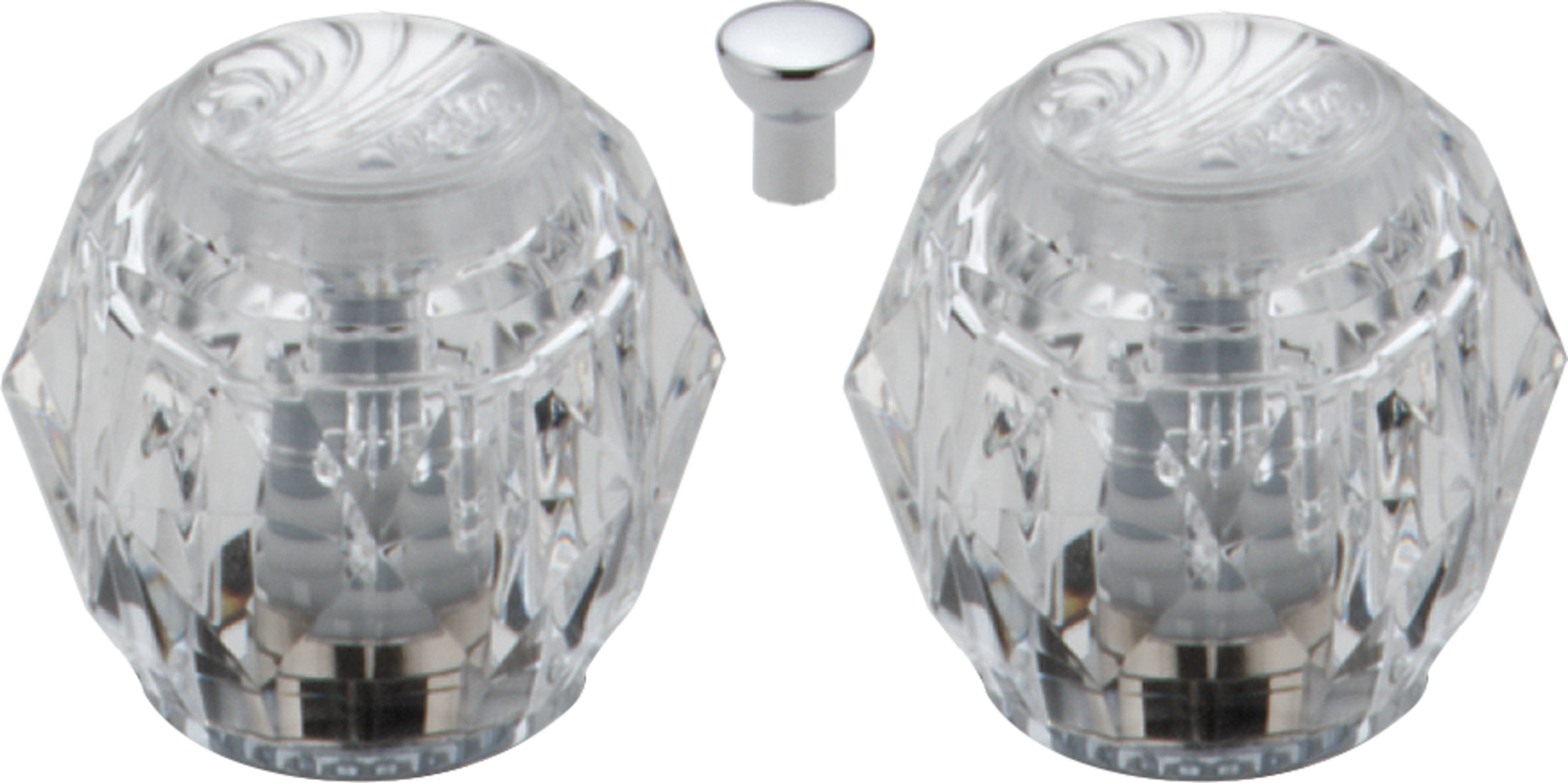 Clear Knob Handle Kit