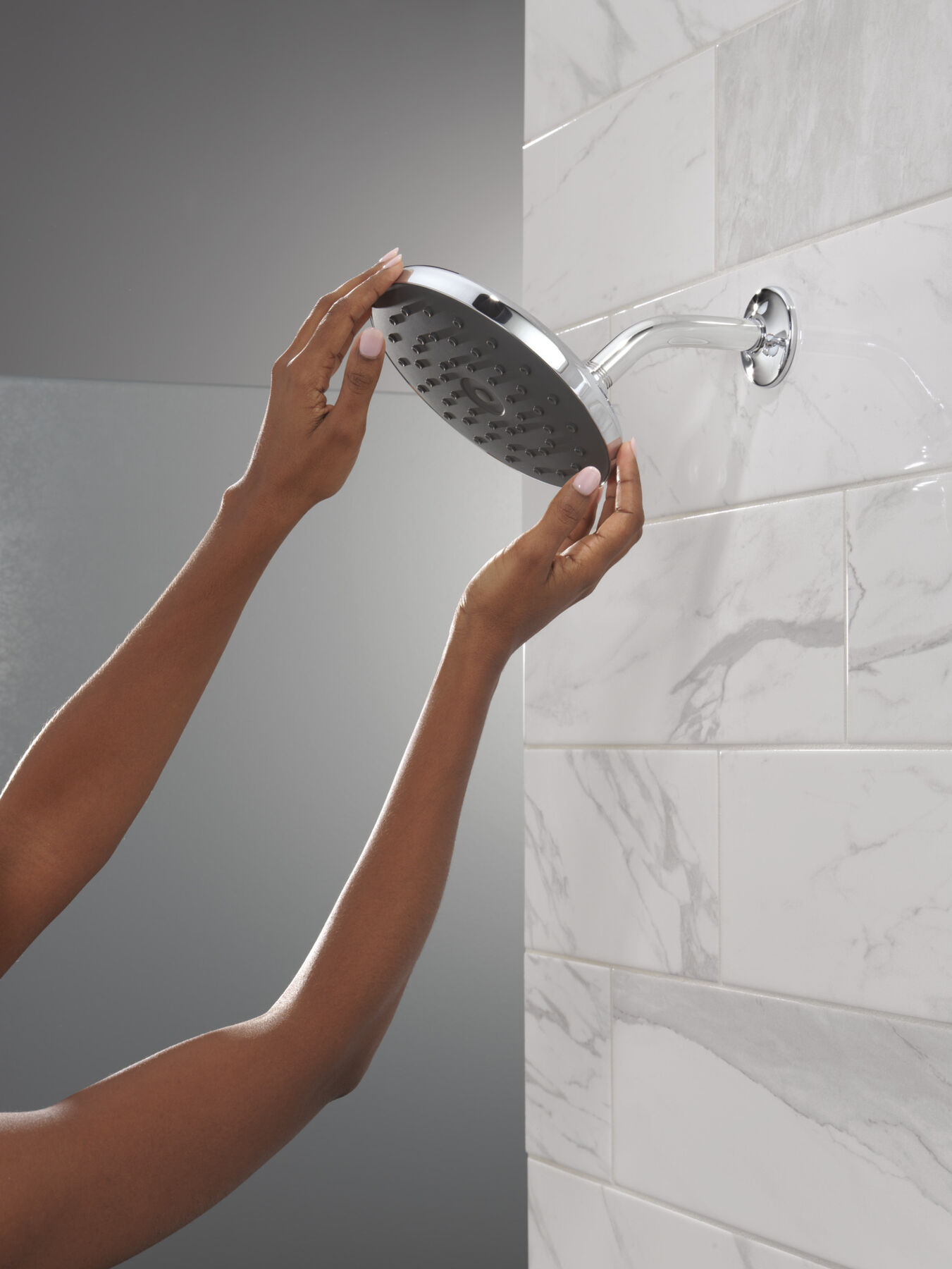 PivotPro&trade; Raincan Shower Head with TouchClean&reg; Spray Face
