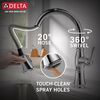 Single Handle Pull-Down Kitchen Faucet