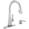 Touch2O&Voice Pull-Down Kitchen with Soap Disp Bundle