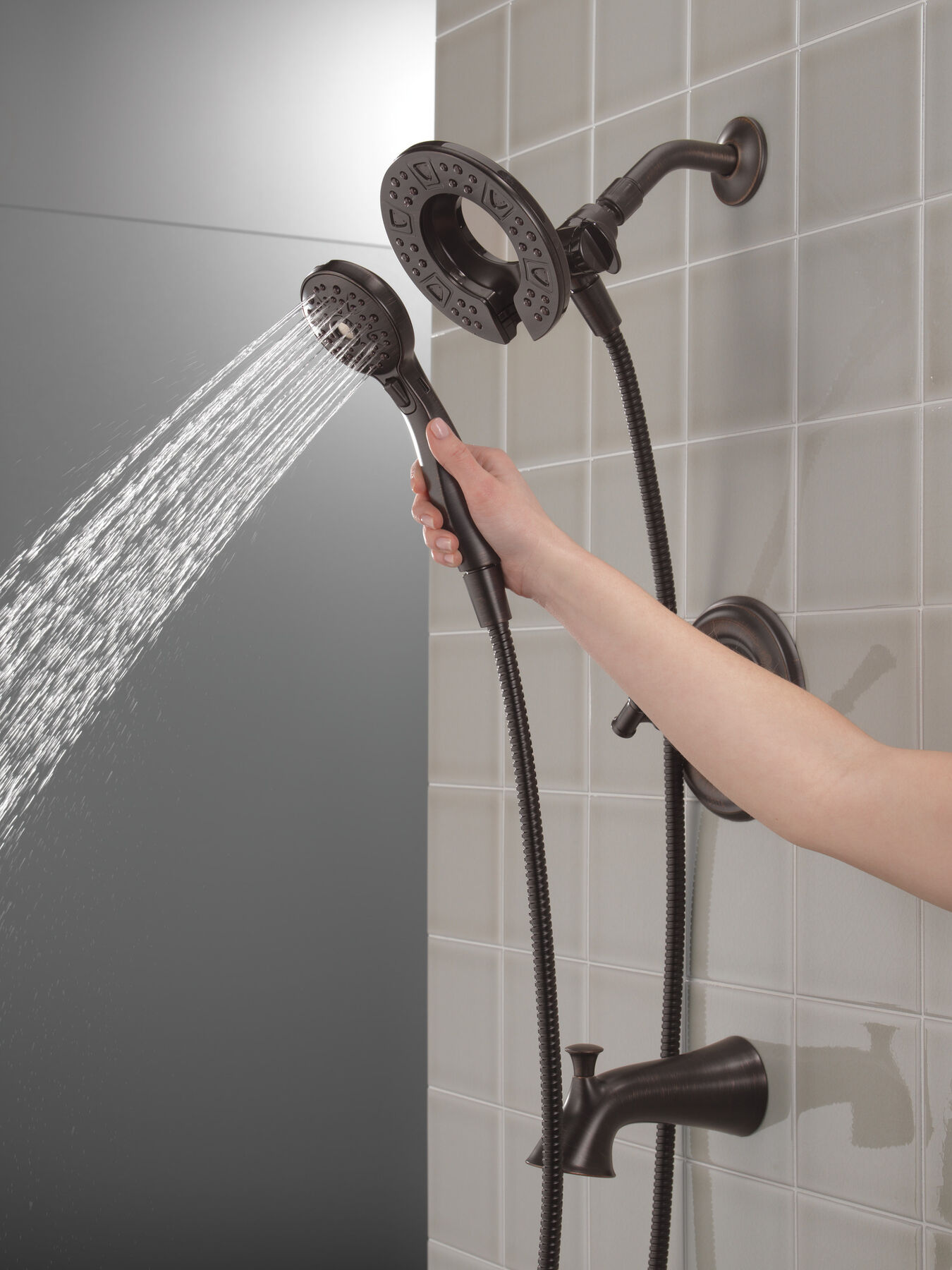 Monitor&reg; 14 Series Tub and Shower with WaterSense In2ition&reg; Two-in-One Shower