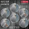 In2ition&reg; H<sub>2</sub>Okinetic&reg; 5-Setting Two-in-One Shower