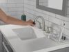 Two Handle Widespread Pull Down Bathroom Faucet