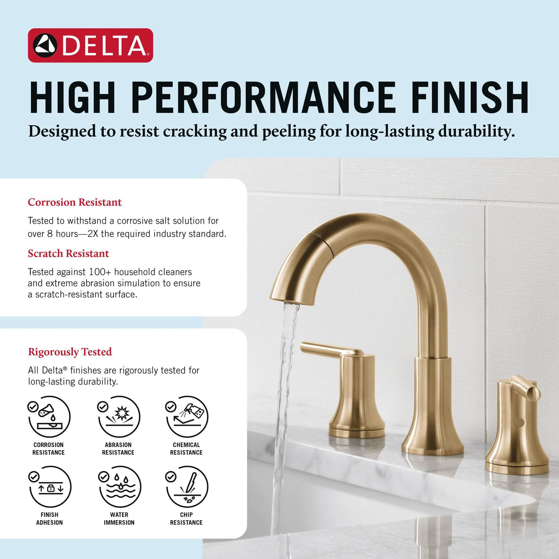 Two Handle Widespread Pull Down Bathroom Faucet