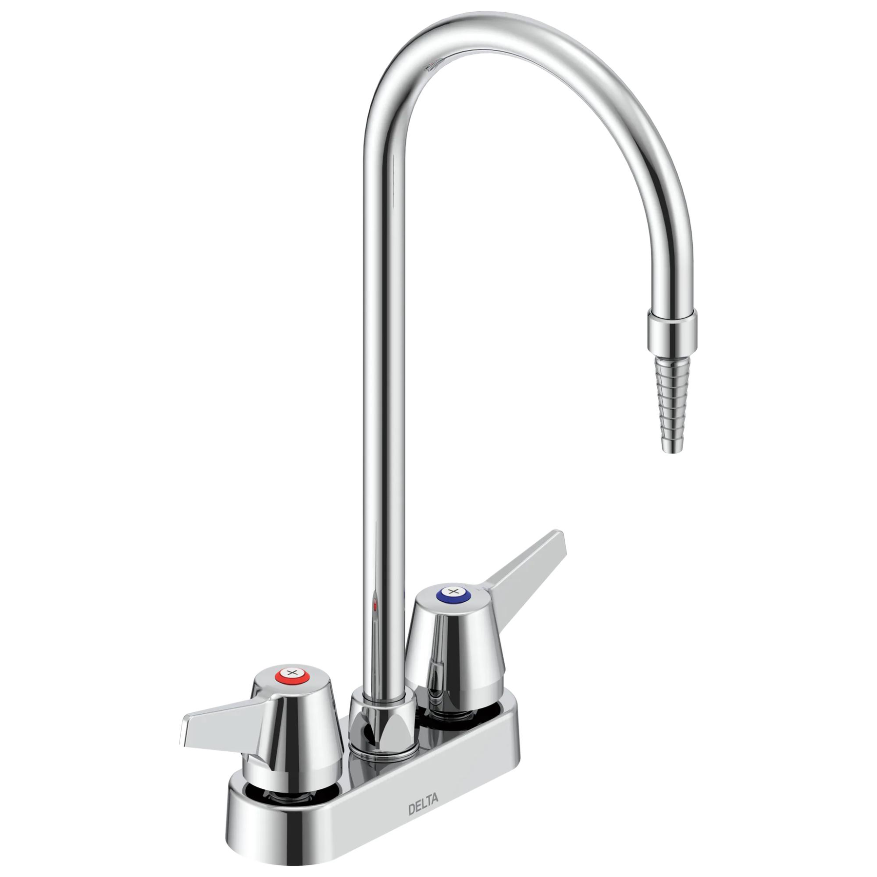 Two Handle 4 In Deck-mount Laboratory Mixing Faucet