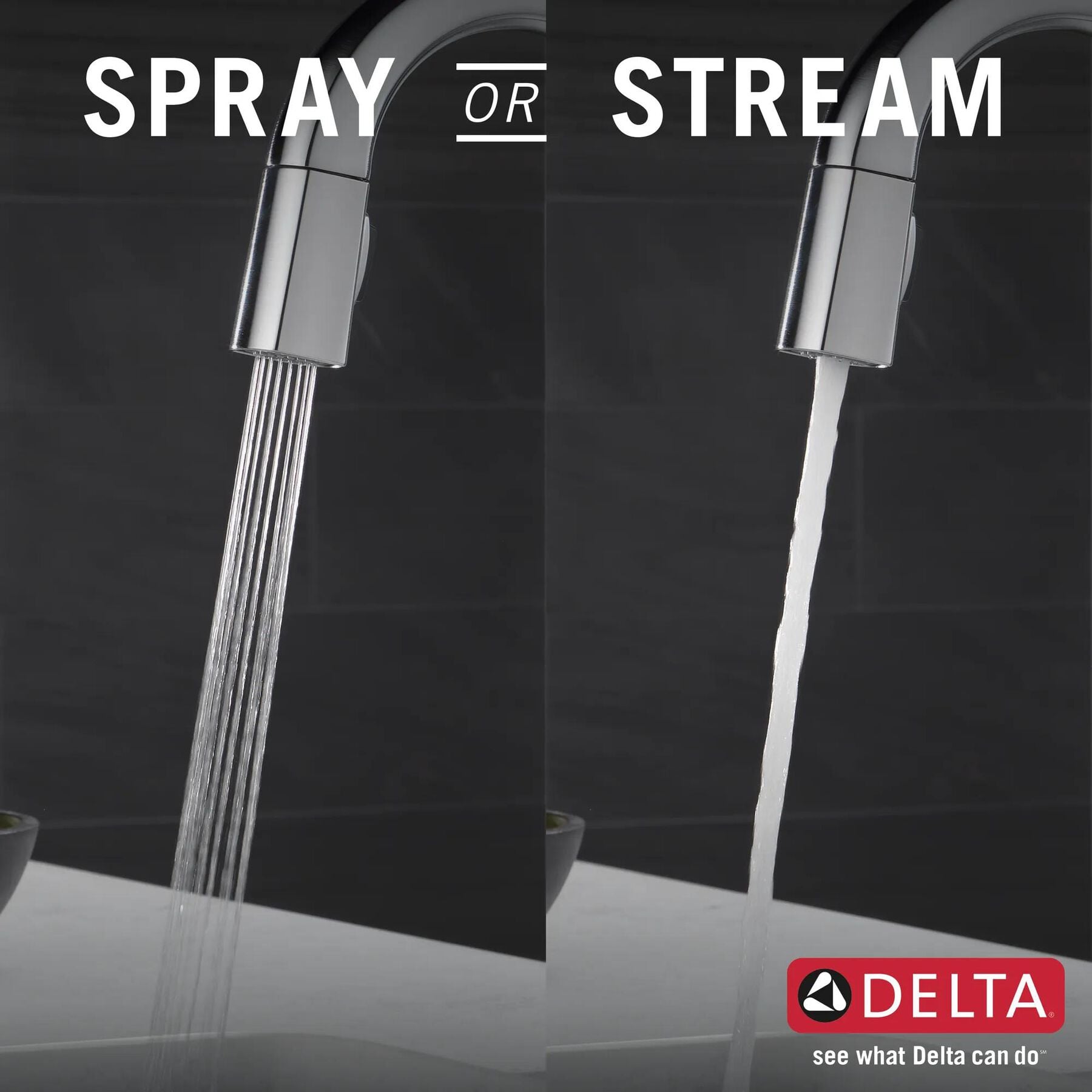 Single Handle Pull-Down Bar/Prep Faucet with Touch<sub>2</sub>O&reg; Technology