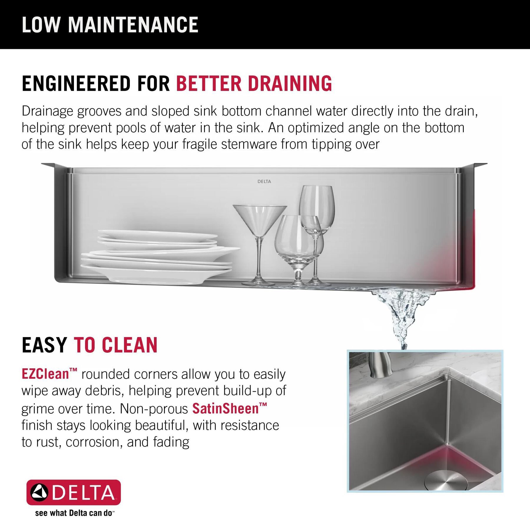 32&rdquo; Workstation Kitchen Sink Undermount Stainless Steel Single Bowl with WorkFlow&trade; Ledge and Accessories