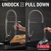 Single-Handle Pull-Down Spring Kitchen Faucet