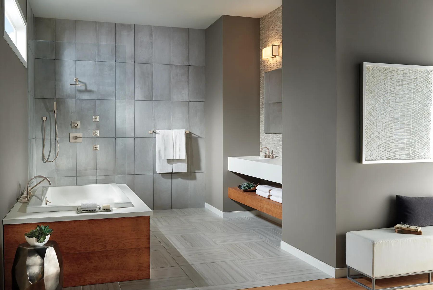 Premium Single-Setting Adjustable Wall Mount Hand Shower