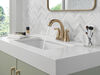 Two Handle Centerset Pull-Down Bathroom Faucet