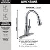 Touch<sub>2</sub>O&reg;  Pull-Down Kitchen Faucet (Recertified)