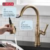 Single Handle Pull-Down Kitchen Faucet with Soap Dispenser and ShieldSpray&reg; Technology