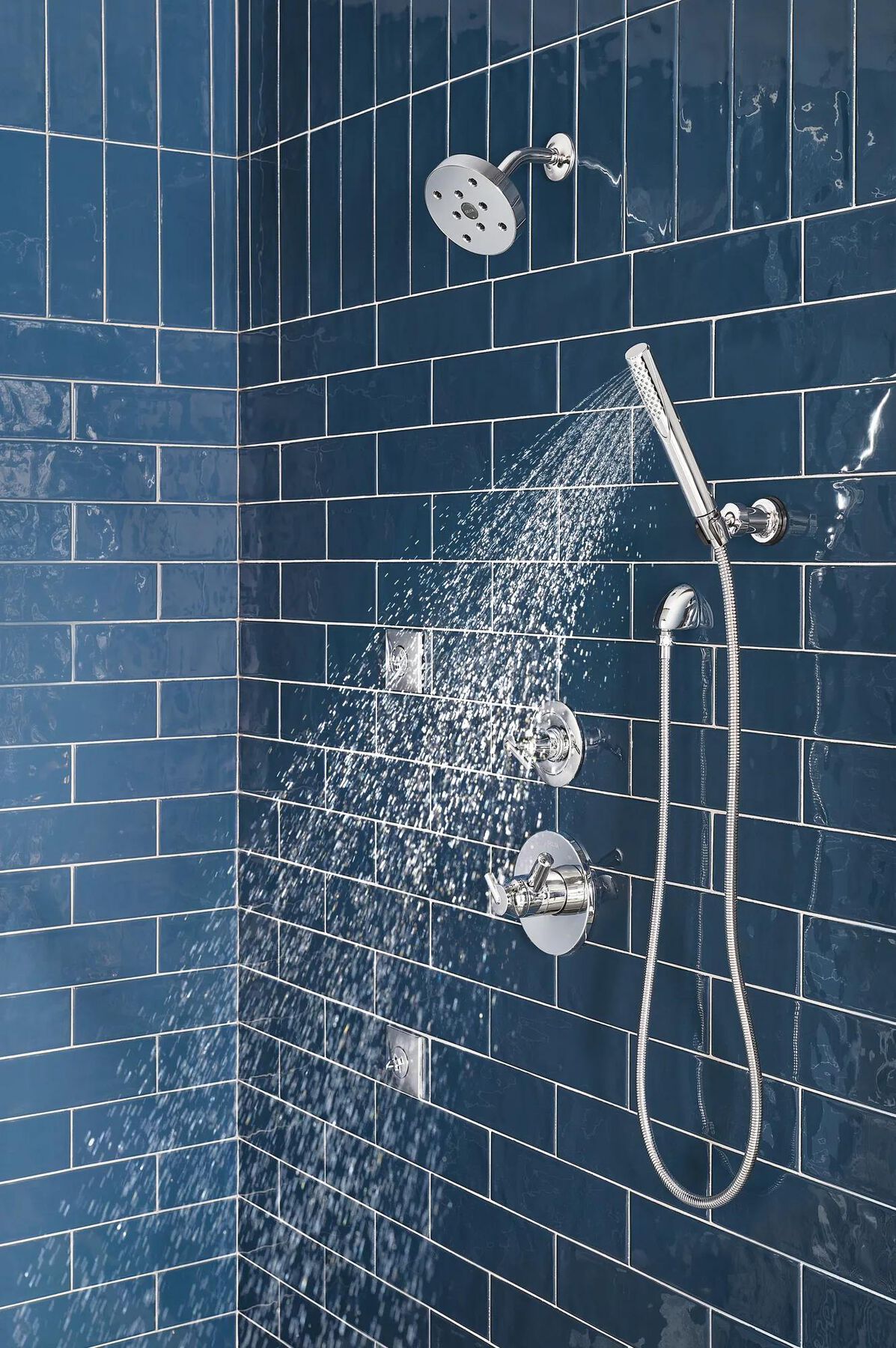 Premium Single-Setting Adjustable Wall Mount Hand Shower