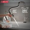 Touch2O&reg; with Touchless Technology Single Handle Pull-Down Kitchen Faucet