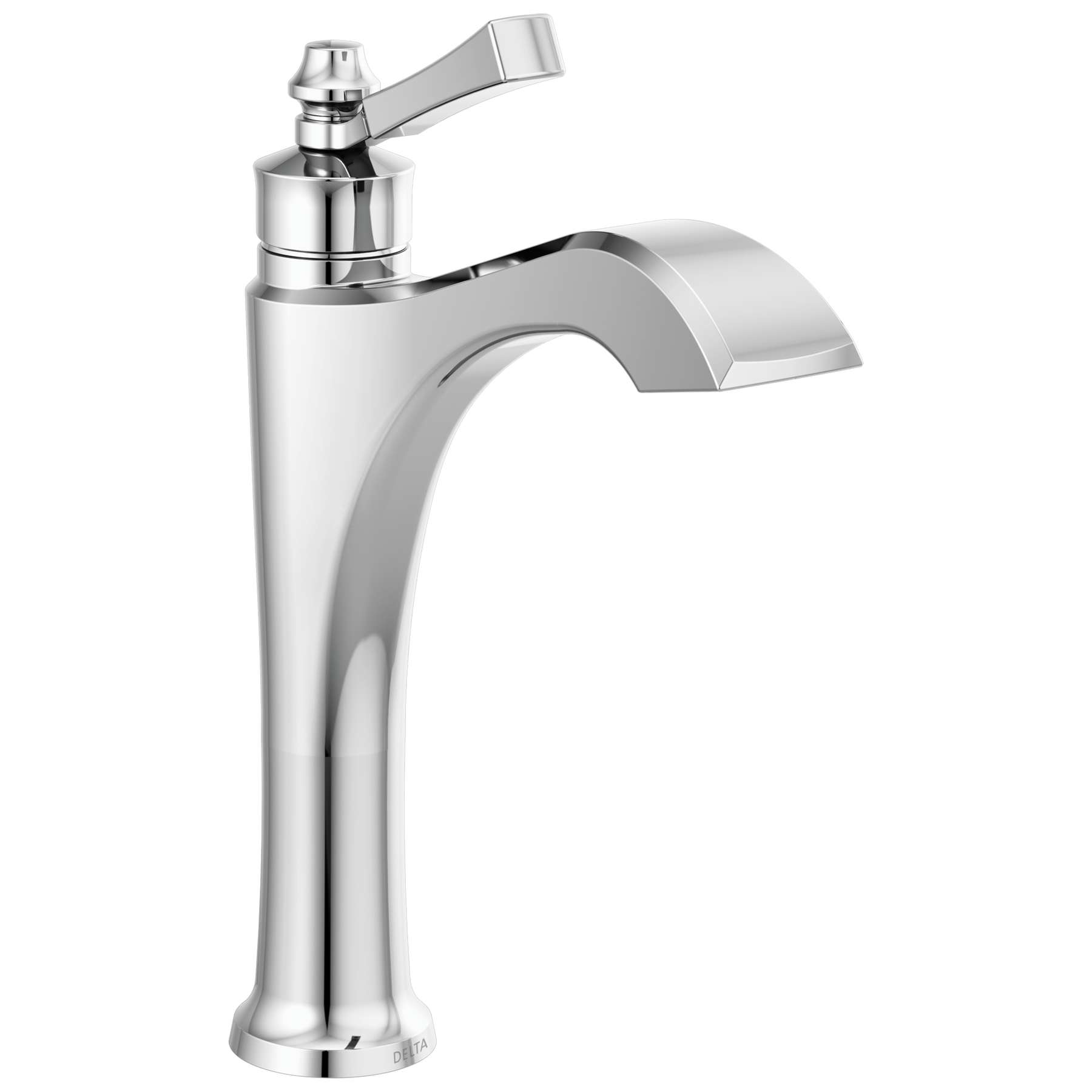 Single Handle Mid-Height Vessel Bathroom Faucet