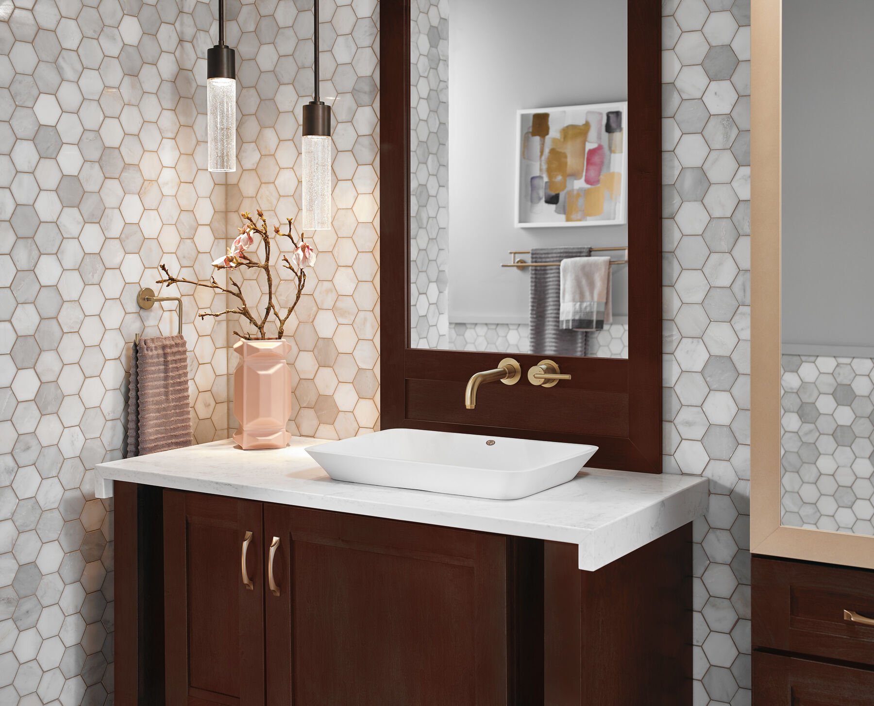 24" Double Towel Bar