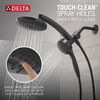 PivotPro&trade; 3-in-1 Combination Shower with Silicone Spray Face