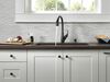 Single Handle Pull-Down Kitchen Faucet with Soap Dispenser and ShieldSpray&reg; Technology