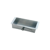 Steel Recessed Vanity Tissue Cabinet Galvanized