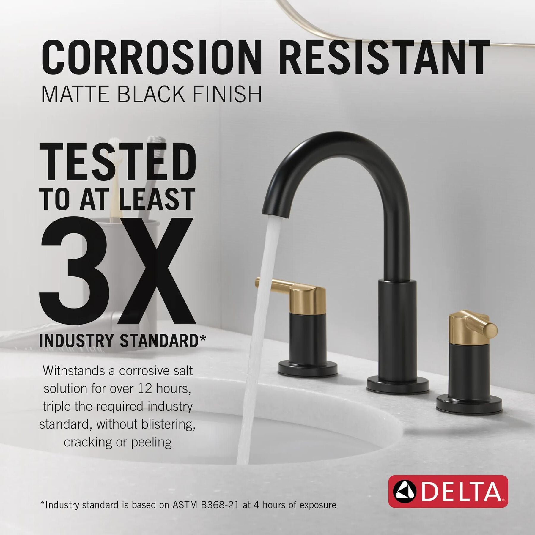 Two Handle Widespread Bathroom Faucet