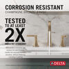 Widespread Lavatory Faucet with 14 Series Shower Trim and Rough Bundle