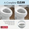 Toilet Single-Flush with Bidet Seat Bundle