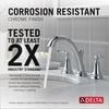 Two Handle Widespread Bathroom Faucet