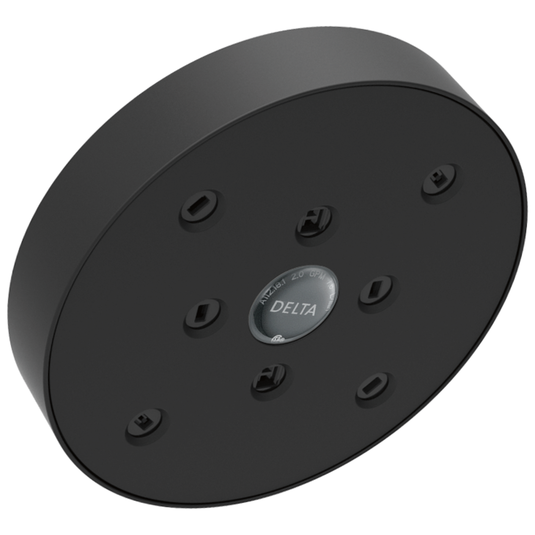 H<sub>2</sub>Okinetic&reg; Single-Setting Raincan Shower Head