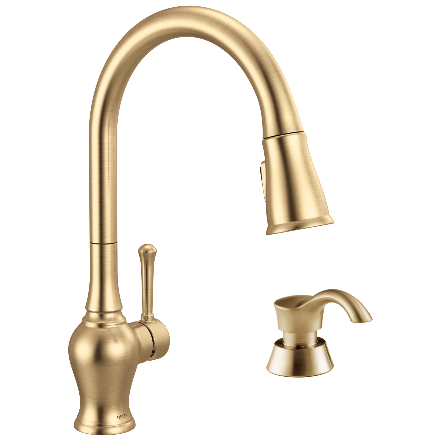 Pull-Down Kitchen 1 Handle with Soap Dispenser Bundle