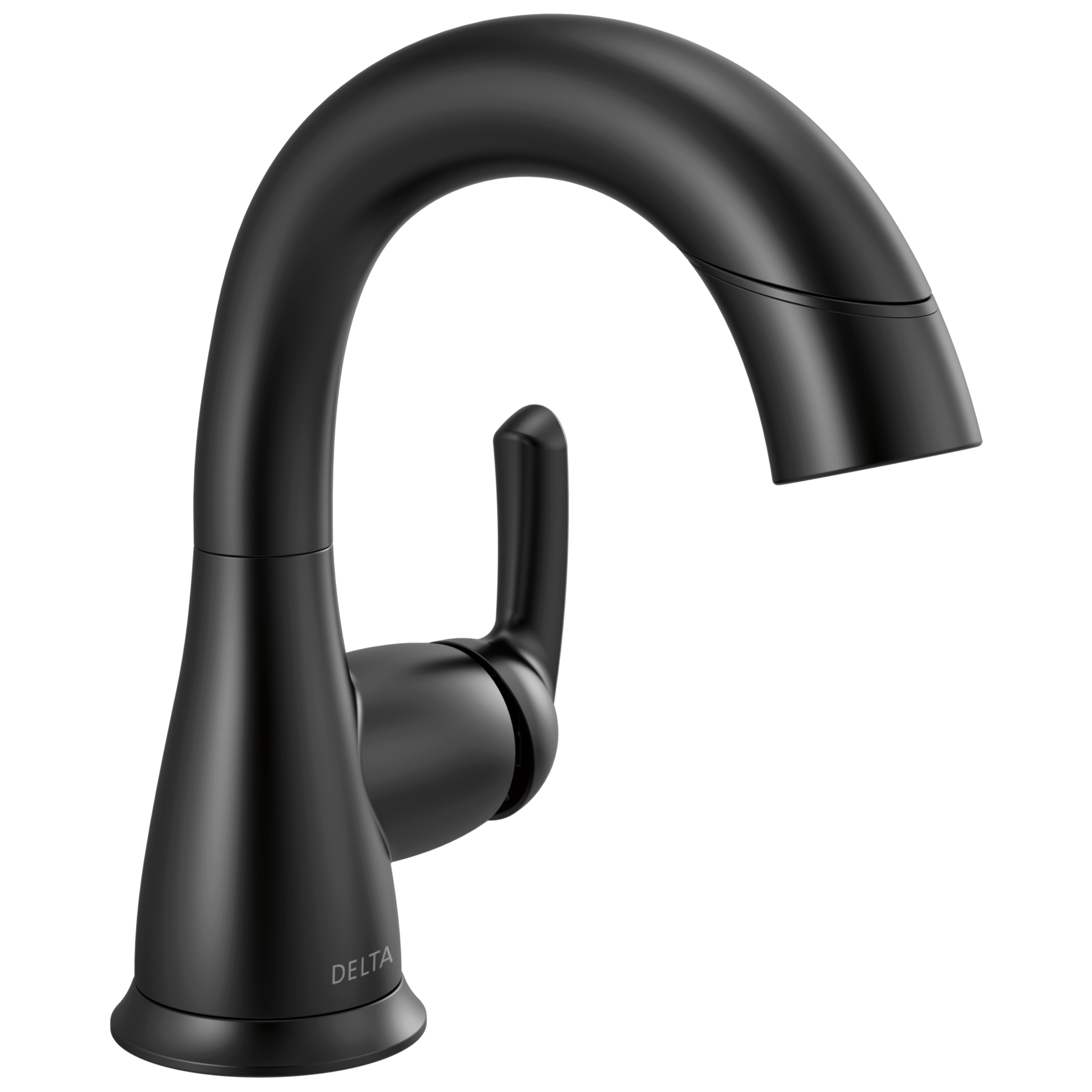 Single Handle Pull-Down Bathroom Faucet