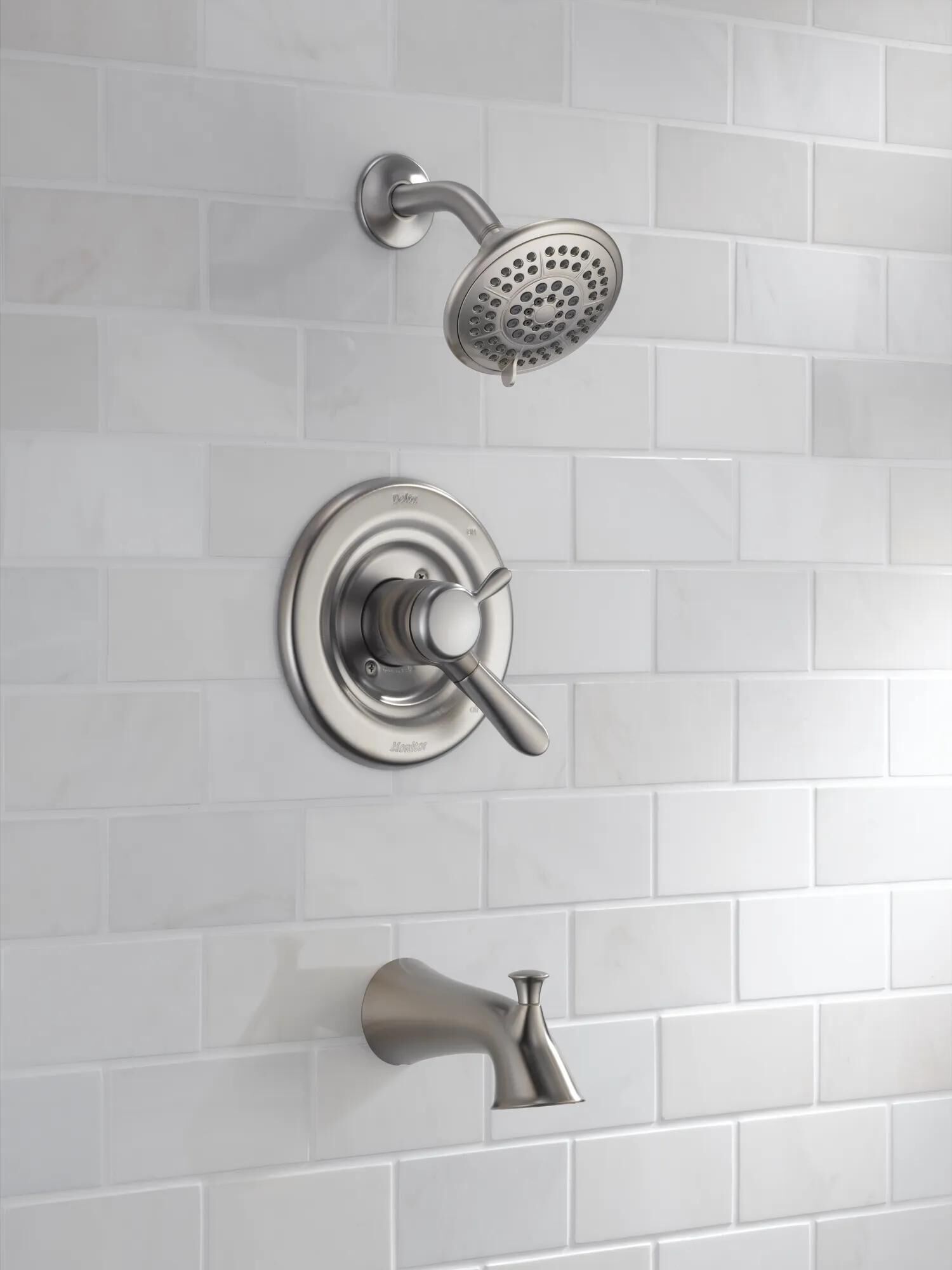 Tina Monitor® 17 Series Tub & Shower Trim in Stainless T17438-SS