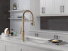 Single-Handle Pull-Down Spring Kitchen Faucet