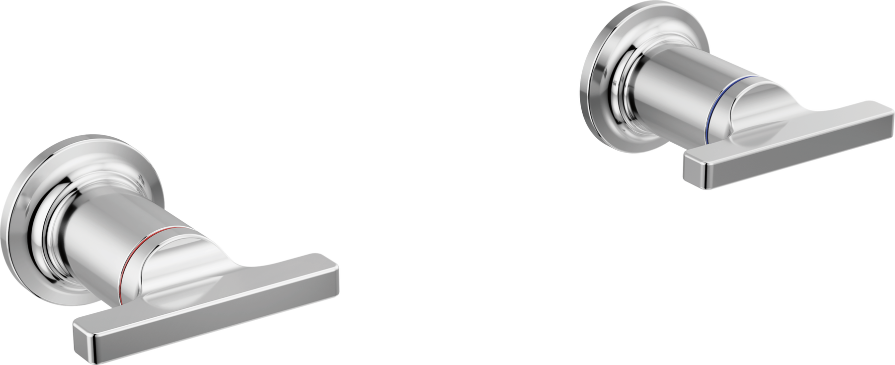 Wall Mount Tub Filler Handle - T-Lever