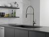 Single-Handle Pull-Down Spring Kitchen Faucet