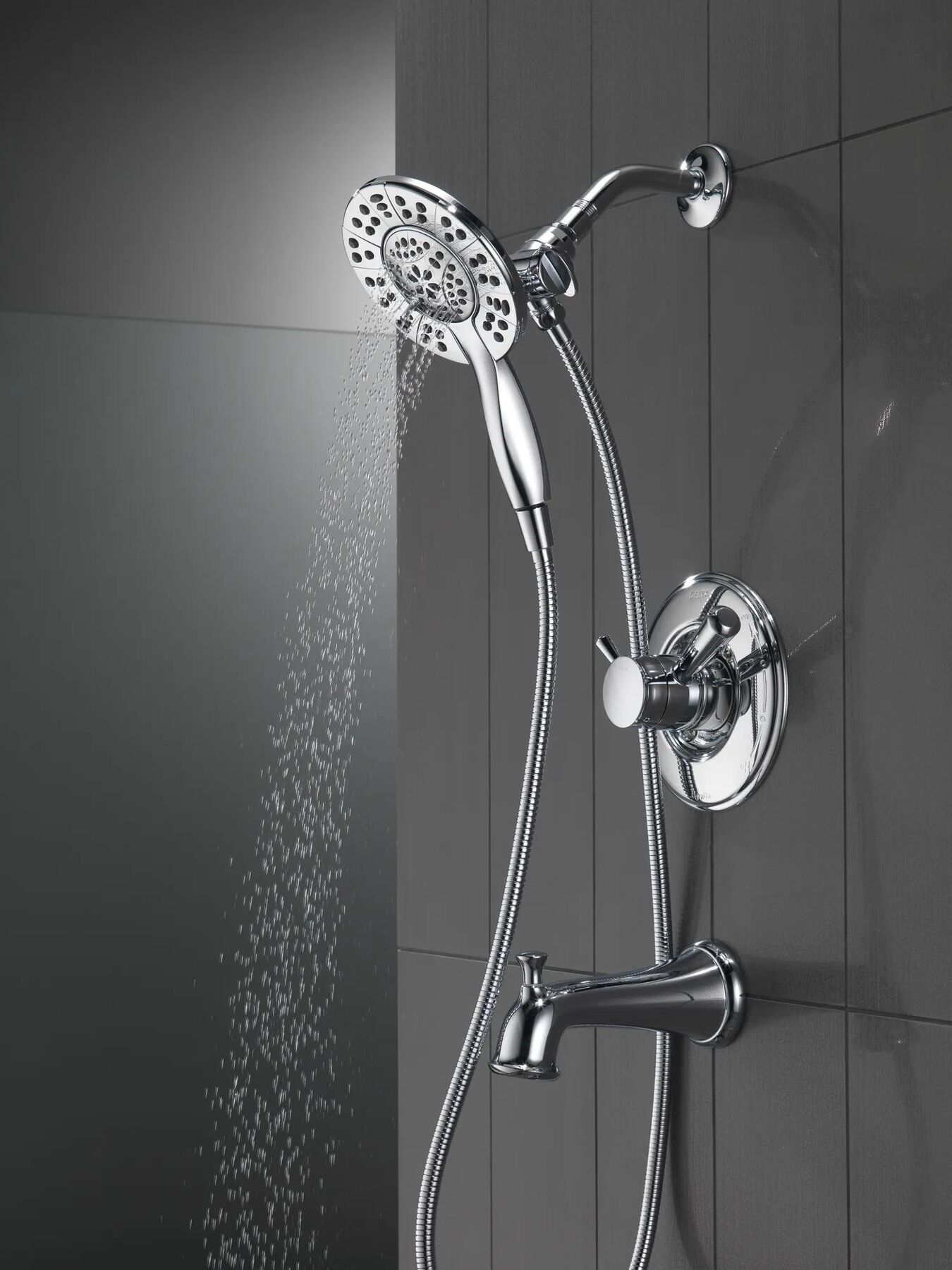 Monitor&reg; 17 Series Tub and Shower Trim with In2ition&reg; Two-in-One Shower